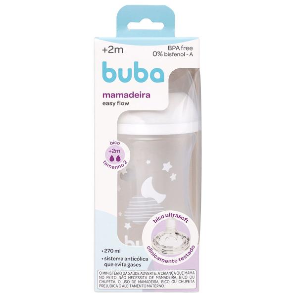 Imagem de Mamadeira para Bebê Recém Nascido 270 ml Easy Flow Anticólica com Bico Ultrasoft Buba 