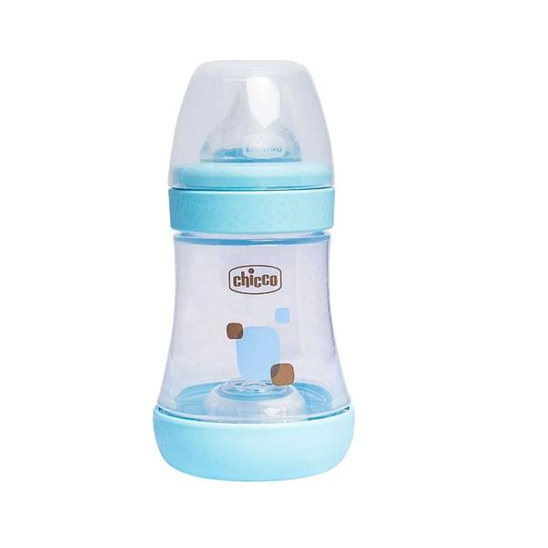 Imagem de Mamadeira Perfect 5 150ml Chicco Azul 0m+ Recém Nascido