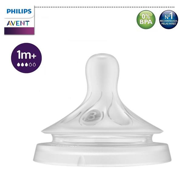 Imagem de Mamadeira Pétala 3.0 260ml Com Bico Nº3 Decorada Girafa - Philips Avent