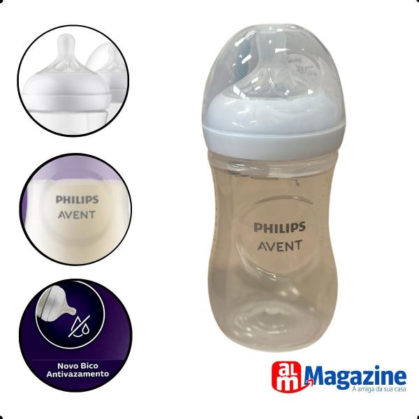 Imagem de Mamadeira Pétala 3.0 260ML Philips Avent + bico n3 SCY903/01