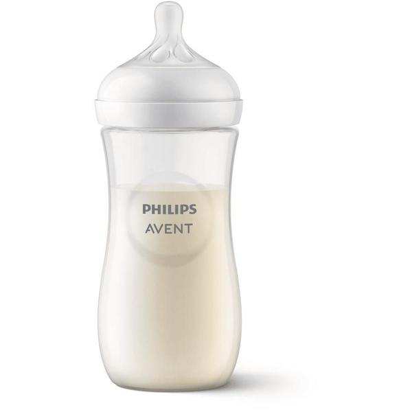 Imagem de Mamadeira Pétala 3.0 Philips Avent 300 Ml Transparente 3M+