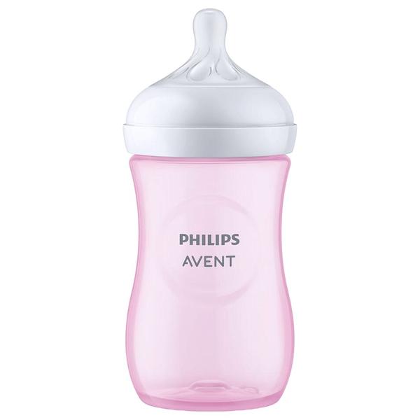 Imagem de Mamadeira Pétala 3.0 Rosa Philips Avent 260ml Bico 3