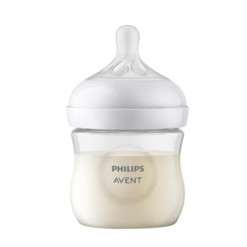 Mamadeira Pétala 3.0 Transparente 125ml - Philips Avent Imagem de Mamadeira Pétala 3.0 Transparente 125ml - Philips Avent