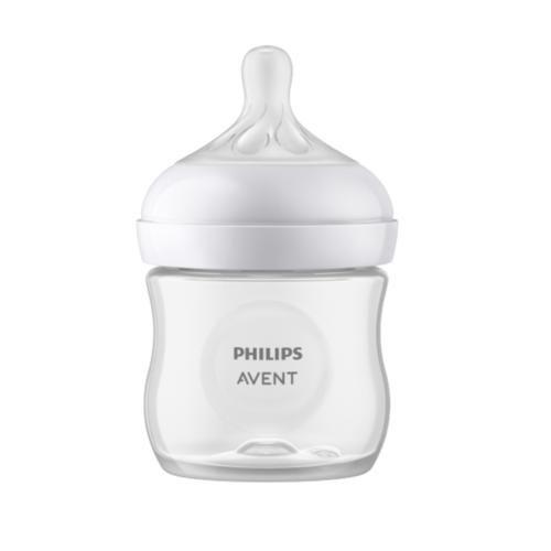 Mamadeira Pétala 3.0 Transparente 125ml - Philips Avent Imagem de Mamadeira Pétala 3.0 Transparente 125ml - Philips Avent