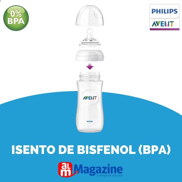 Imagem de Mamadeira Pétala 330ml 2.0 -  SCF036/17 - Philips Avent - Linha petala