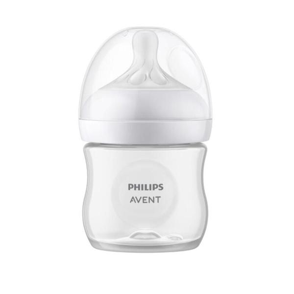 Imagem de Mamadeira Pétala Transparente 125ml (0 Mês +) - Philips Avent