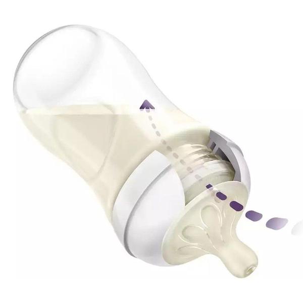 Imagem de Mamadeira Philips Avent Pétala 3.0 Antivazamento 260ml (1M+)