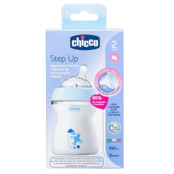 Imagem de Mamadeira Step Up Azul 250ml - Chicco