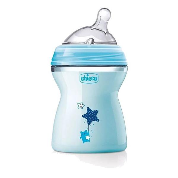 Imagem de Mamadeira Step Up Chicco 250ml Fluxo Médio Menino Menina 2m+