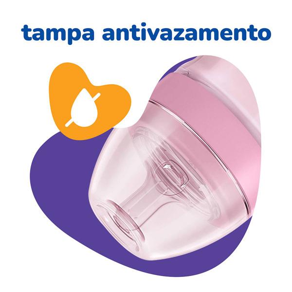 Imagem de Mamadeira Super Evolution Primeiros Passos 150ml Rosa Lillo