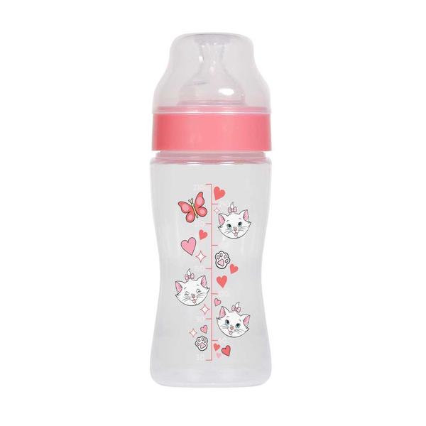 Imagem de Mamadeira Wide Neck 270ml Gatinha Marie - Transparente