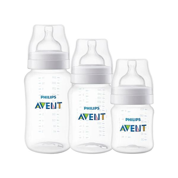 Imagem de Mamadeiras classicas 3 unid. 125ml, 260ml e 330ml - avent