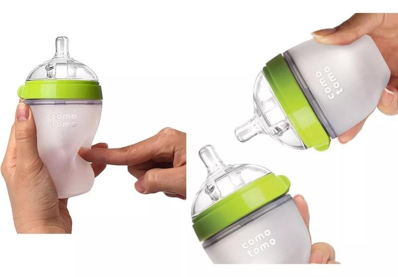 Imagem de Mamadeiras Comotomo Baby Bottle Verde 150 Ml - Pack Com 3