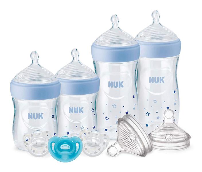 Imagem de Mamadeiras NUK Simply Natural com conjunto de presentes Safe