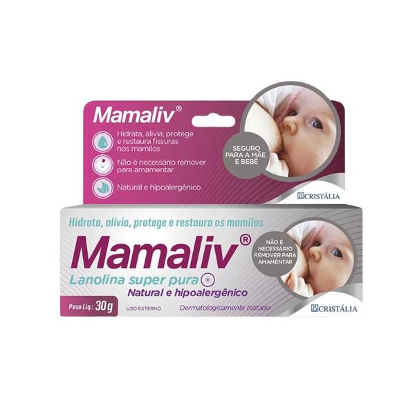 Imagem de Mamaliv Lanolina Pomada 30g