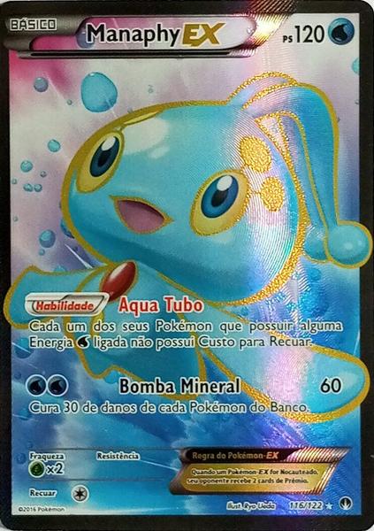 Imagem de Manaphy-EX (116/122) - Carta Avulsa Pokemon