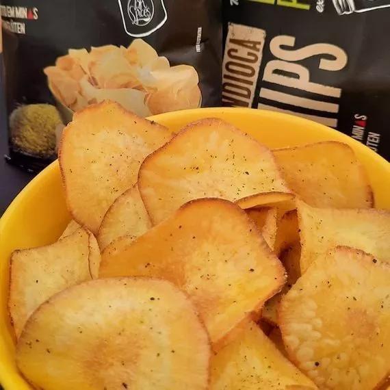 Imagem de Mandioca Chips Lemon Pepper Belive 50g