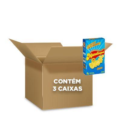 Imagem de Mandiopã sabor Batata Zero Glúten contendo 3 caixas de 80g cada