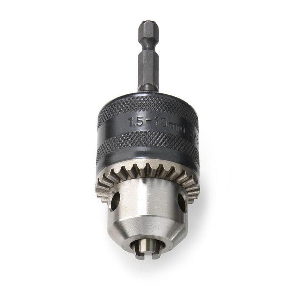 Imagem de Mandril 3/8" Com Adaptador Para Parafusadeira 1/4" Mister