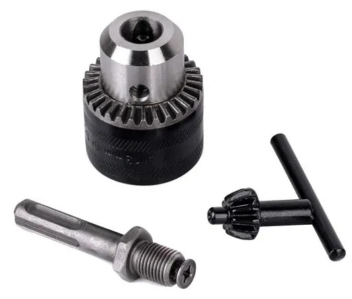 Mandril C/ Adaptador Parafusadeira Martelete Makita Dewalt - MTX Imagem de Mandril C/ Adaptador Parafusadeira Martelete Makita Dewalt