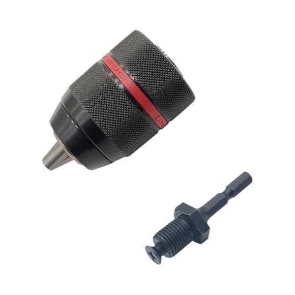 Imagem de Mandril de Broca Sem Chave 1/2"-20UNF - 13mm Hex Shank SDS - Adaptador Fêmea Quadrado