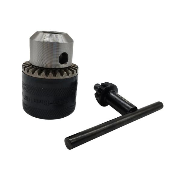 Imagem de Mandril Leve 10mm 3/8" Compatível com Furadeira Skil 6554 550W