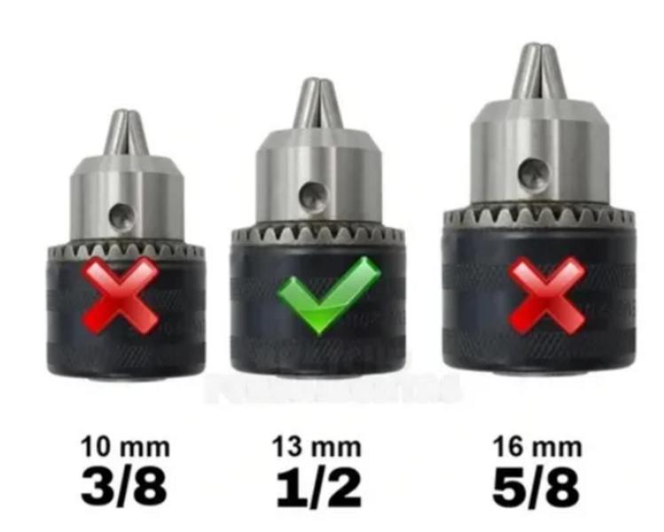 Imagem de Mandril Meia Adaptador Sds Plus Martelete Gamma Bosch Makita