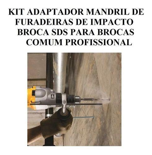 Imagem de Mandril Para Furadeira Adaptador Sds Martelete Makita Bosh