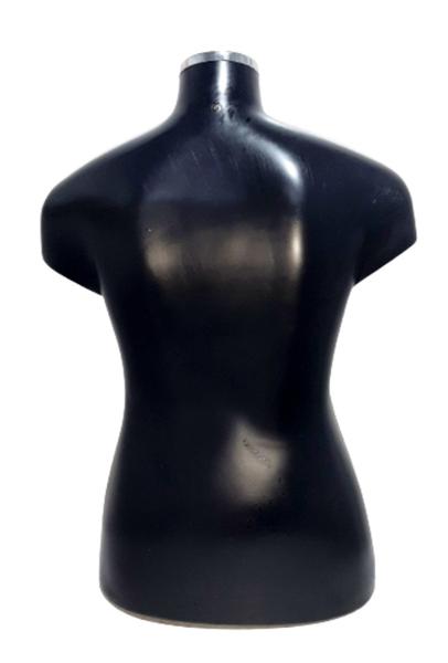 Imagem de Manequim feminino adulto( Busto plus size GG)na cor preto com tampo de metal