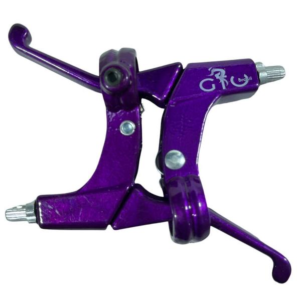 Imagem de Manete Maçaneta Freio Gtu Bike Bicicleta Alumínio Violeta