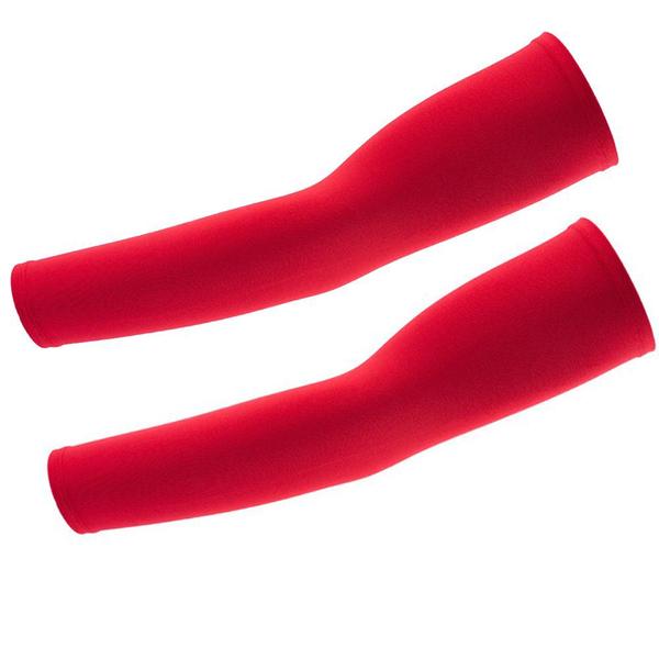 Imagem de Manga de braço GANWAY Cycling Armwarmer, proteção solar (vermelha)