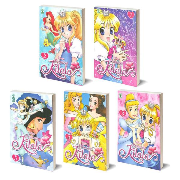 Imagem de Mangá Princesa Kilala Coleção Em 5 Edições Disney Abril