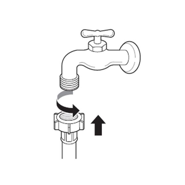 Imagem de Mangueira  2,00m Entrada Lavar Roupa Brastemp Electrolux