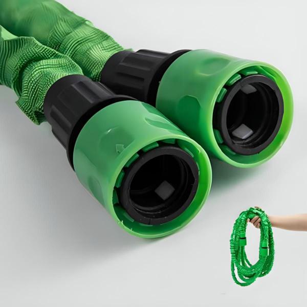 Mangueira 30m Retrátil de Jardim com Pistola de 6 Tipos de Jato - FSS Variedades Imagem de Mangueira 30m Retrátil de Jardim com Pistola de 6 Tipos de Jato