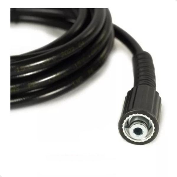 Mangueira Alta Pressão Lavor C Engate Nylon Lavadora - 5 Mts Imagem de Mangueira Alta Pressão Lavor C Engate Nylon Lavadora - 5 Mts