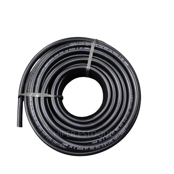 Mangueira Calibrador Ar e Água Reforçada 5/8 300psi - 50m - Elite Imagem de Mangueira Calibrador Ar e Água Reforçada 5/8 300psi - 50m