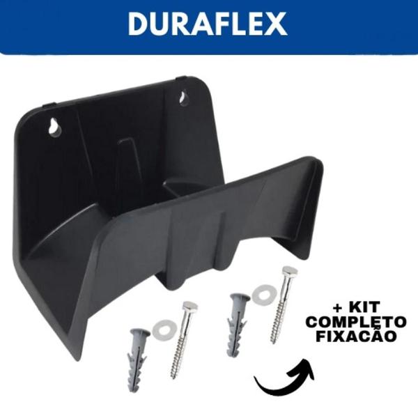 Imagem de Mangueira d/ Jardim 15 Metros Azul Chata + Suporte - DuraFlex