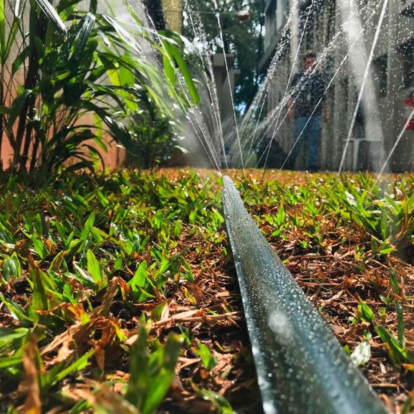 Imagem de Mangueira De Irrigação Santeno 1 Micro Perfurada De 100mPara Hortaliças e Gramados