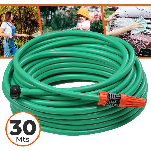 Mangueira De Jardim 30 Metros Flexível Para Quintal Casa - Móveis Bonatto Mangueira De Jardim 30 Metros Flexível Para Quintal Casa - Móveis Bonatto