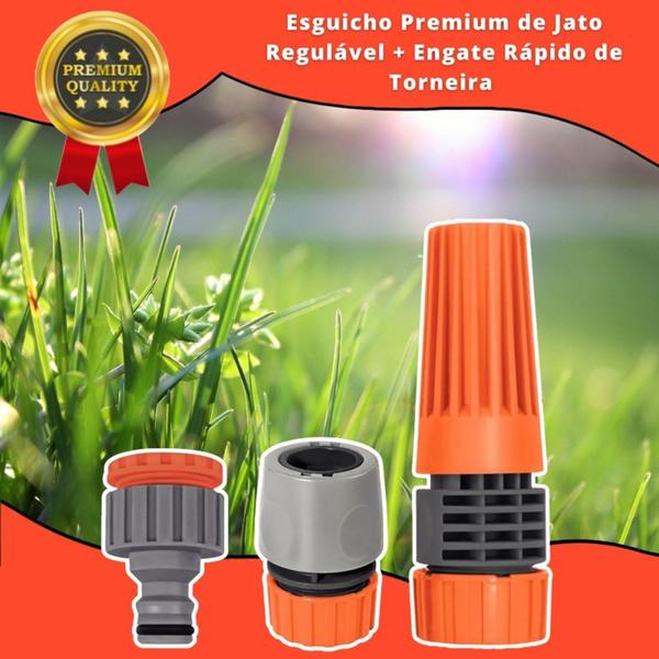 Imagem de Mangueira de Jardim AquaFlex Tripla Camada 70 M