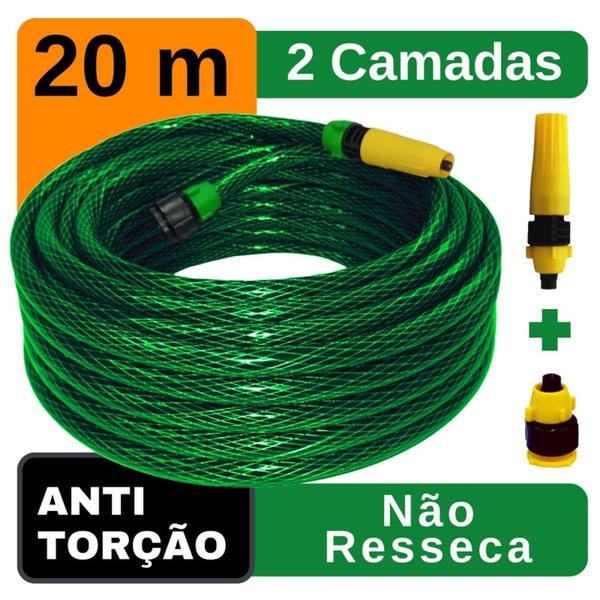 Imagem de Mangueira De Jardim Economyflex Verde Anti-torção 20 Metros