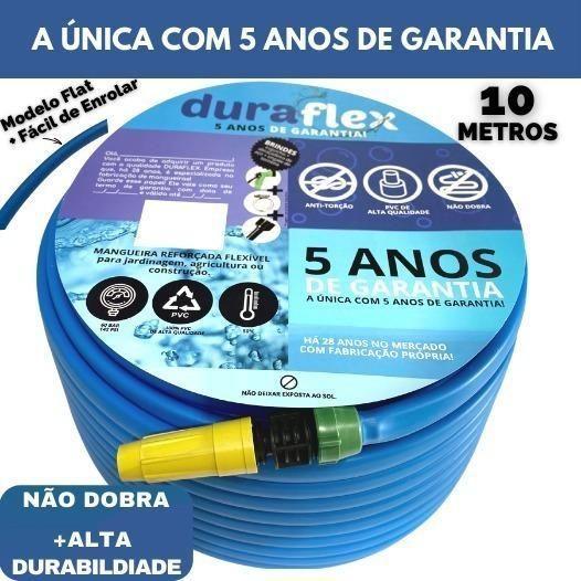 Imagem de Mangueira De Jardim Enrola Fácil Flatlay Duraflex 10Metros