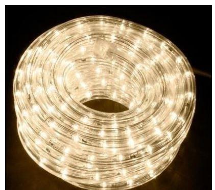 Imagem de Mangueira De Led 10m Branco Quente 110v conector e Controle 8 Funções 140 LEDs Decoração Natal a prova dágua