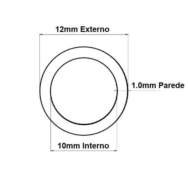 Imagem de Mangueira de Nivel Cristal 10mm 3/8x1,0mm Transparente 2mt