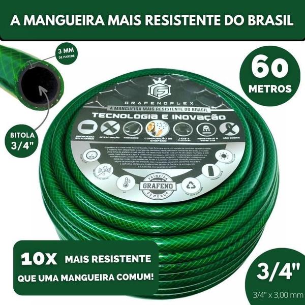 Imagem de Mangueira De Poço Tripla Camada 3/4 X 3,00 Mm 60 Mts - Gf