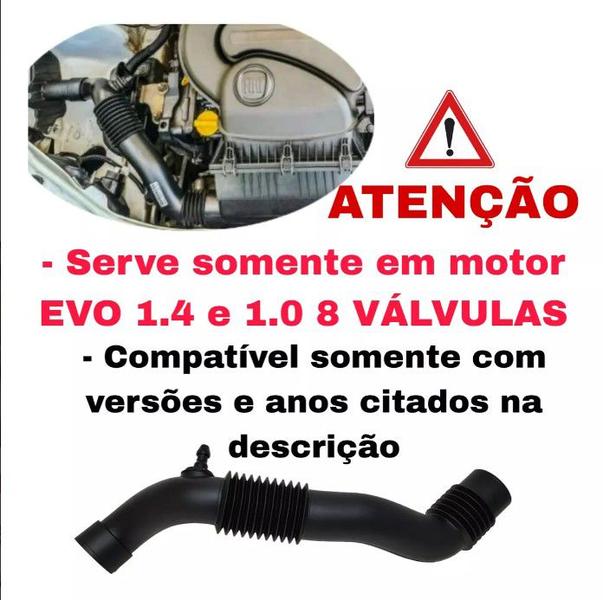 Imagem de Mangueira Filtro Ar Fiat Strada Hard Working / Strada Endurance / Strada Freedom 2017 a 2024 1.4 8v Original