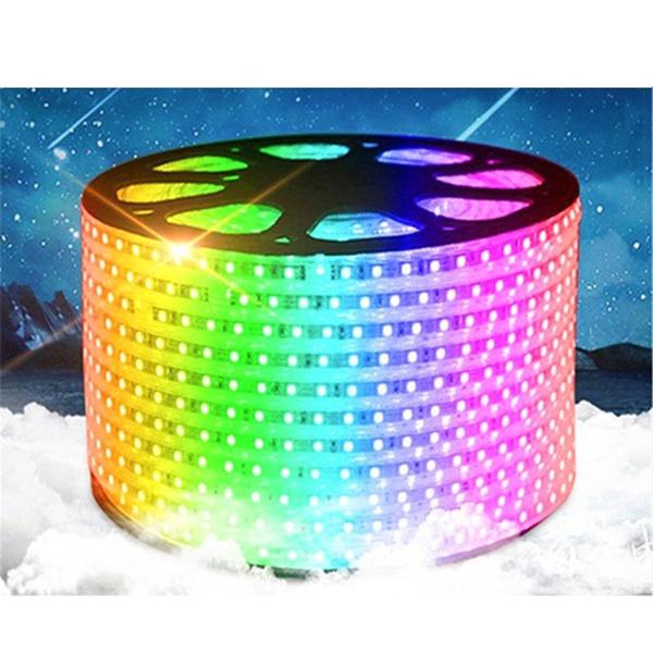 Mangueira Fita Led Rgb 51 Metros + 3 Controladores + Fonte - k1mstore Imagem de Mangueira Fita Led Rgb 51 Metros + 3 Controladores + Fonte