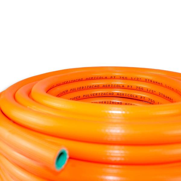 Mangueira Frisada para Pulverização 1/2 Pol 750 Libras 30m - Menco Imagem de Mangueira Frisada para Pulverização 1/2 Pol 750 Libras 30m