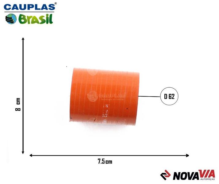 Imagem de Mangueira intercooler toyota hilux 2.5/3.0 16v 2005 ate 2015 cauplas