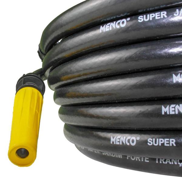 Imagem de Mangueira Jardim Forte PVC Pr300psi Preta 1/2 - 25m